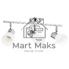 Светильник Ambrella light TR3965/3 CH/FR хром/белый матовый E27*3 max 40W 460*82*200