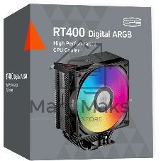 Кулер для процессора PCCooler RT400 DIGITAL ARGB BK