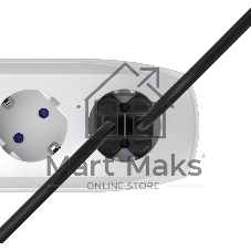 Сетевой фильтр Pilot PRO USB 5м, 6 розеток, серый, коробка