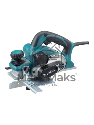 Рубанок Makita KP0810 Рубанок,850Вт,16000об\м,ширина-82мм,глуб-4мм,3.2кг,кор,парал упор