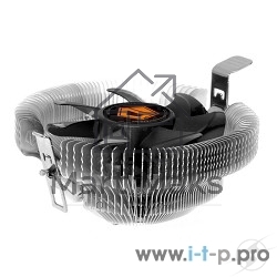 Кулер Cooler ID-Cooling DK-01S серебристый/черный 80мм алюминий 2200rpm 24db 3-pin 65W