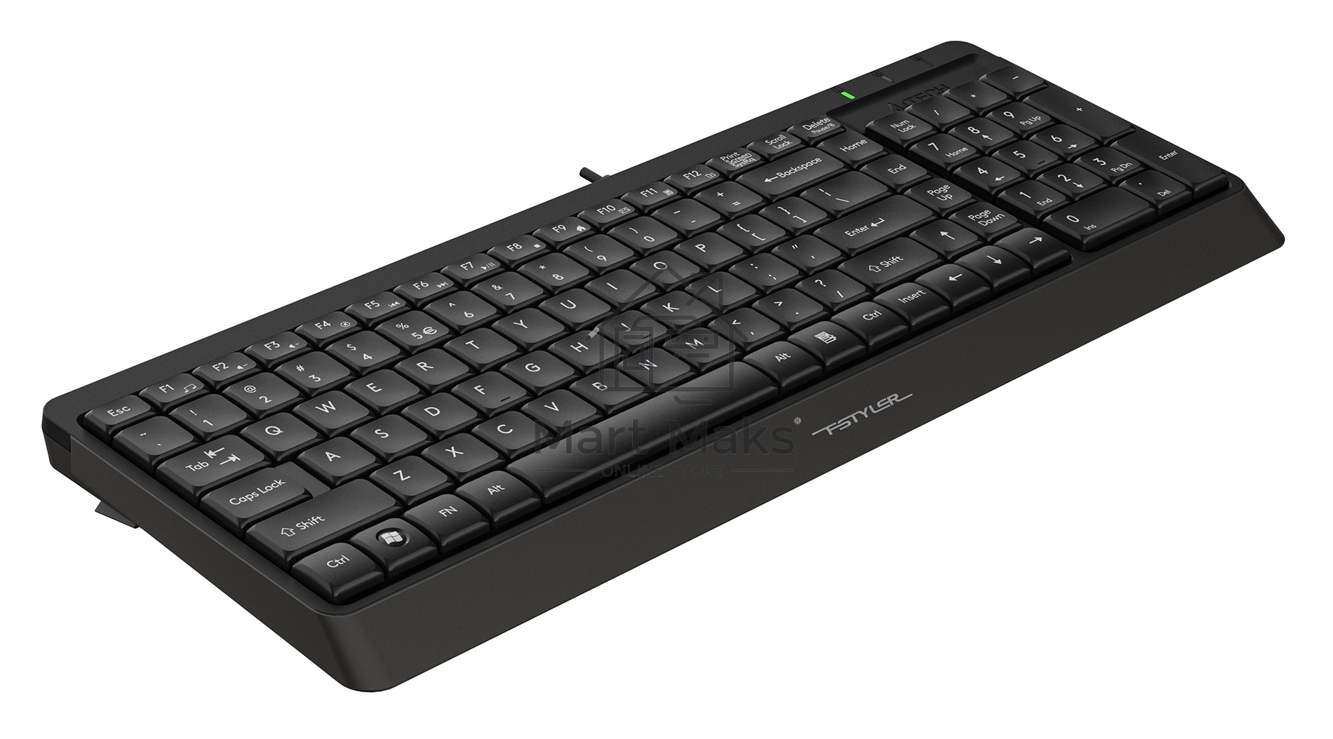 Клавиатура A4Tech Fstyler FK15 проводная, USB, черный