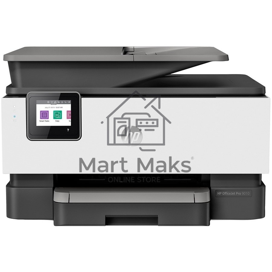 МФУ струйный HP OfficeJet Pro 9010 AiO (3UK83B), A4, цветной, печ. до 22 стр/мин. (ч/б) до 18 стр/мин. (цвет), скан. до 8 стр/мин., 1200 x 1200 dpi, USB, RJ-45, Wi-Fi, Air Print