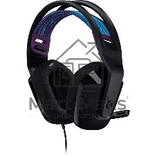 Гарнитура Logitech G335 чёрный, проводная, 3.5 мм