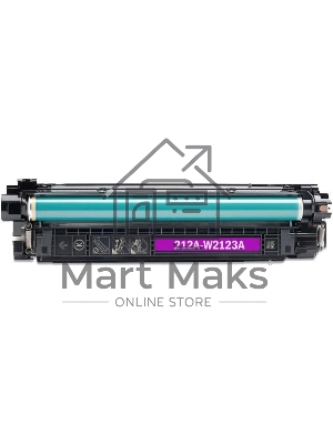 Картридж лазерный G&G 212A GG-W2123A пурпурный (4500стр.) для HP Color LJ M554/M555/578 Enterprise