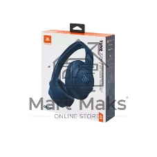 Беспроводные/проводные наушники JBL Tune 720BT синий, полноразмерные, Bluetooth + проводной, до 76 ч.