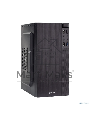 Компьютерный корпус Minitower ExeGate BAA-104U Black, mATX, (AAA350, 80мм), 2*USB+1*USB 3.0, Audio