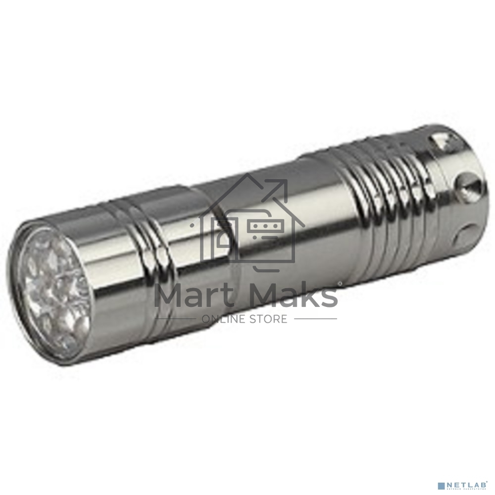 Фонарь ТРОФИ TM9 9xLED алюминиевый 3хААА