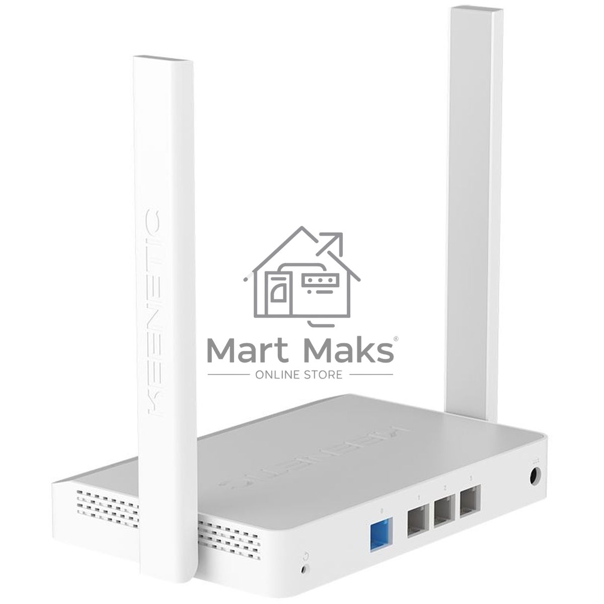 Интернет-центр Keenetic Extra (KN-1714) с Mesh Wi-Fi 5 AC1200, 4-портовым Smart-коммутатором и портом USB