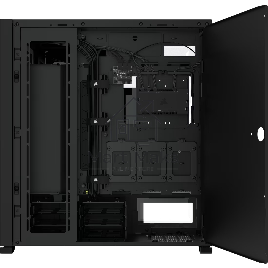 Компьютерный корпус Corsair iCUE 7000X RGB CC-9011226-WW Full-Tower ATX, black,Tempered Glass (639435)