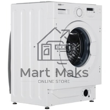 Стиральная машина встраиваемая HOMSair WMB148WH белый, загрузка фронтальная 8 кг, 1400 об/мин, класс A+++