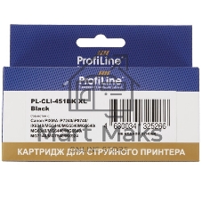 Картридж струйный ProfiLine PL-CLI-451BK для Canon PIXMA iP7240/MG5440/MG5540/MG6340/MG6440/MG7140/MX924 Black водн