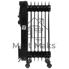 Обогреватель масляный Centek CT-6200 (7 секций) черный, 700/1000/1500Вт, 3 режима, механический термостат