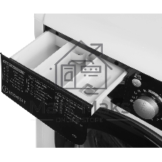 Стиральная машина Indesit MyTime EWUD 4105 BK CIS белый, загрузка фронтальная 4 кг, 1000 об/мин., класс: А