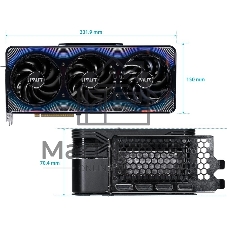Видеокарта Palit GeForce RTX 5090 GameRock OC, 32 GB GDDR7, 512 bit, 3xDisplayPort, HDMI, GPU 2527 MHz