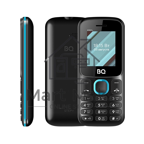 Мобильный телефон BQ 1848 Step+ красный/черный