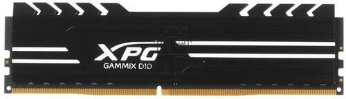 Оперативная память XPG Gammix D10, DDR4, 8GB (1x8GB), 3600MHz, CL18, DIMM, с радиатором, черный