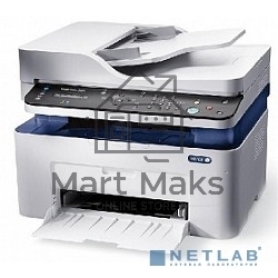 МФУ лазерный Xerox WorkCentre 3025NI (WC3025NI#), A4, ч/б, печ. до 20 стр/мин., скан. до 17 стр/мин., 1200 x 1200 dpi (печать) 600 x 600 dpi (скан.), Wi-Fi, Ethernet, USB