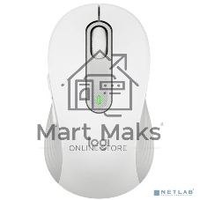 Мышь беспроводная Logitech Signature M650 белый, 4000 dpi, радиоканал, Bluetooth, USB, кнопки - 5