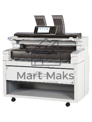 МФУ лазерный Ricoh MP W6700SP (417290), А0, монохромный, печ. до 3,3 стр/мин (A0) 6,7 стр/мин (A1), 36