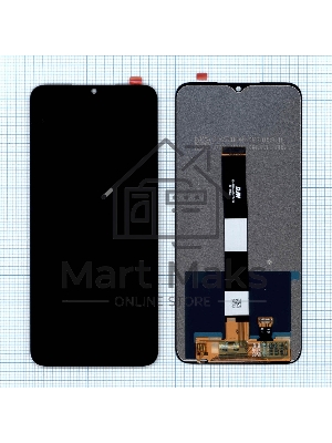 Дисплей для Xiaomi Redmi 9A, Redmi 9C, Redmi 10A (copy) черный