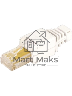 Коннектор Lanmaster полевой (LAN-TMP-S5E) FTP кат.5E RJ45 белый (упак.:1шт)