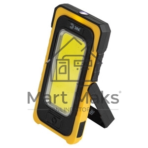Фонарь аккумуляторный ЭРА Рабочие Практик RA-811 COB 15Вт powerbank солнечн. батарея магнит