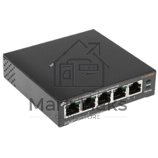 Коммутатор TP-Link SMB TL-SF1005P 5-портовый 10/100 Мбит/с настольный коммутатор с 4 портами PoE