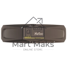 Флешка USB Netac US9 (NT03US9C-512G-32TA), 512Gb, USB 3.2 Gen2 Type-A/USB Type-C, R/W 1000/900, серебристый