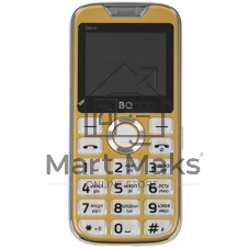 Мобильный телефон BQ 2005 Disco золотистый