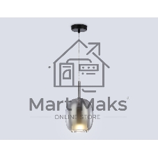 Подвесной светильник Ambrella light LH11123 BK/WH/SM черный/белый/дымчатый E27 max 60W D175*310