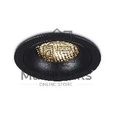 Светильник встраиваемый Ambrella light TN102724 BK черный GU5.3 92*92*23