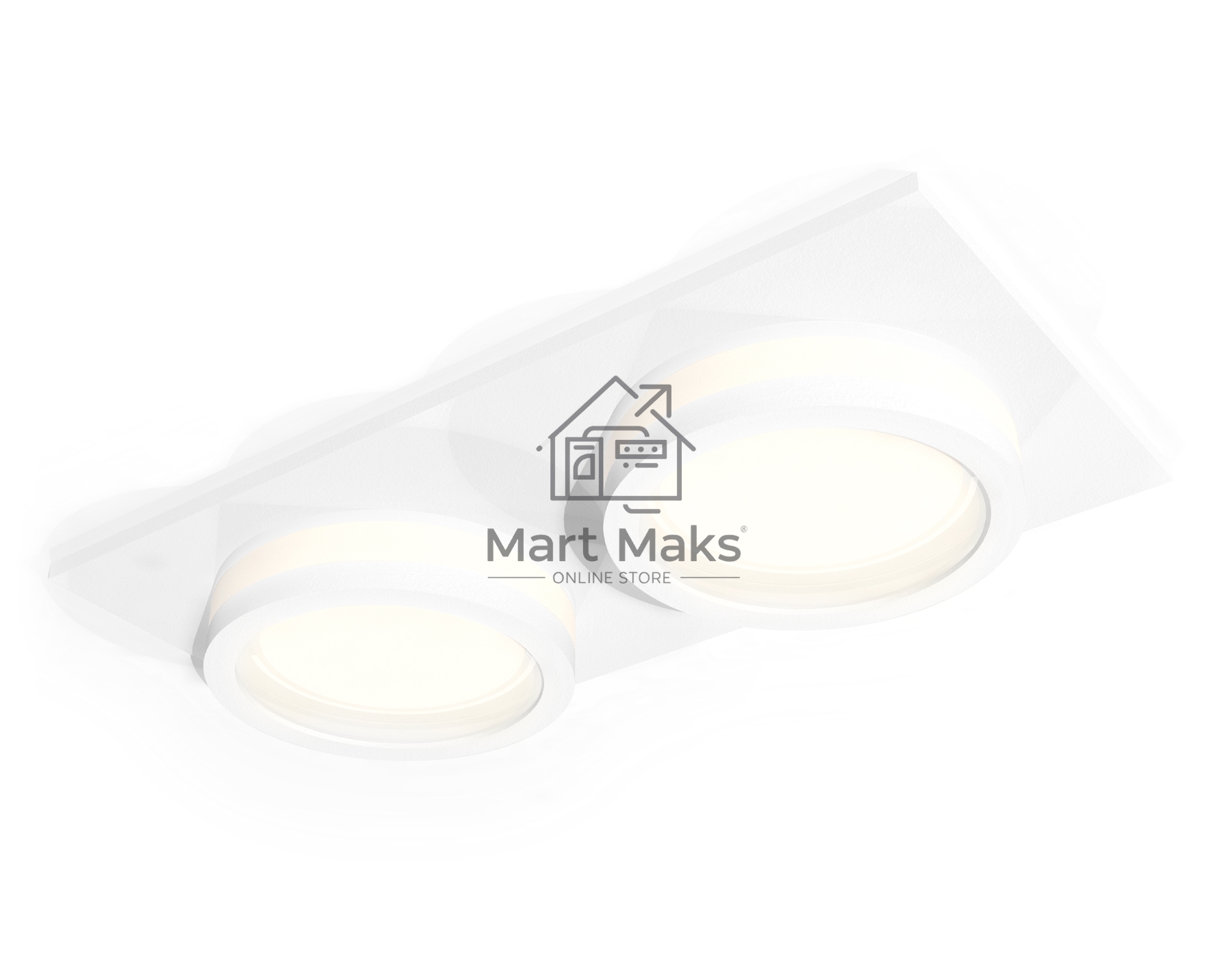 Комплект встраиваемого светильника Ambrella light XC6525060 SWH/FR белый песок/белый матовый MR16 GU5.3 (C6525, N6220)