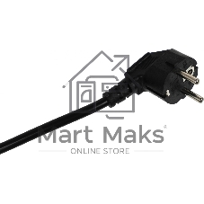 Сетевой фильтр Powercom SP-08 USB03AB 1,8 m 1.8м, 8 розеток, черный, коробка