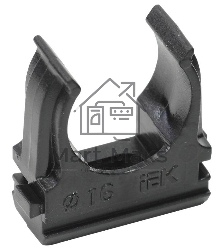 Держатель с защёлкой CF16 IEK черный CTA10D-CF16-K02-100