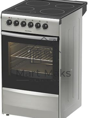Плита электрическая Darina 1B EC 341 606 silver серебристый/черный, конфорок 4 шт, духовка 50 л, 50 см x 85 см x 56 см