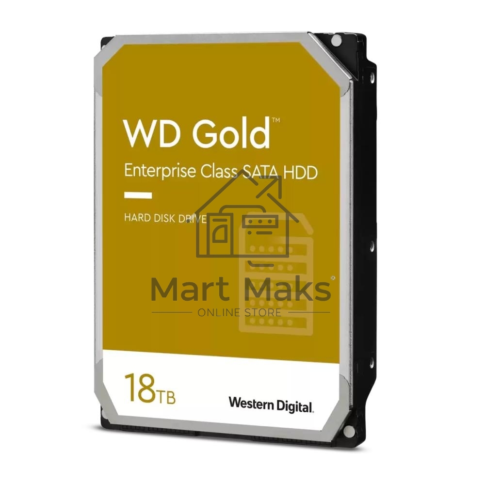 Жесткий диск Western Digital SATA 18TB 7200RPM 6GB/S 512MB GOLD WD181KRYZ