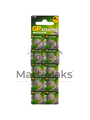 Батарейка GP A76-B/(2)C10 (10 шт. в уп-ке)