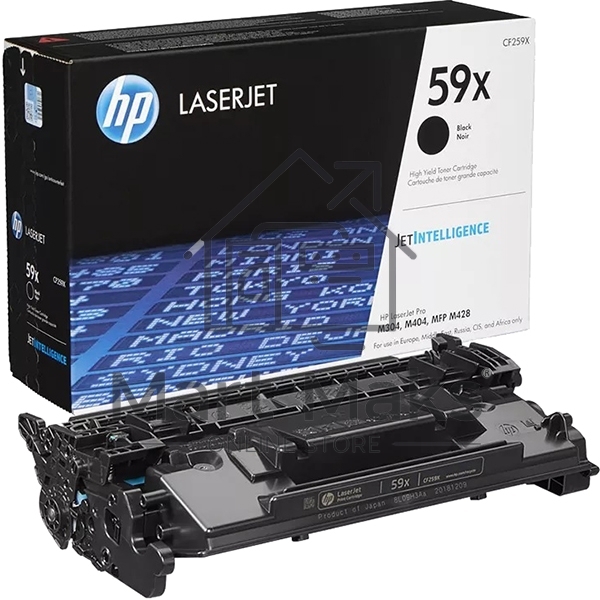 Картридж лазерный HP 59X черный для LJ M304/M404/MFP M428 10000 стр
