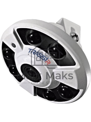 Камера видеонаблюдения IP Trassir TR-D9151IR2 1.4-1.4мм корп.:белый
