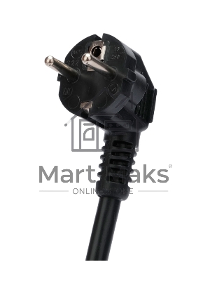 Кабель питания Cablexpert Россия PC-S22-C19-2.5-1.5M, Schuko-C19, 3x2.5мм2, 16A, с заземлением, медь, 1.5м, черный, пакет