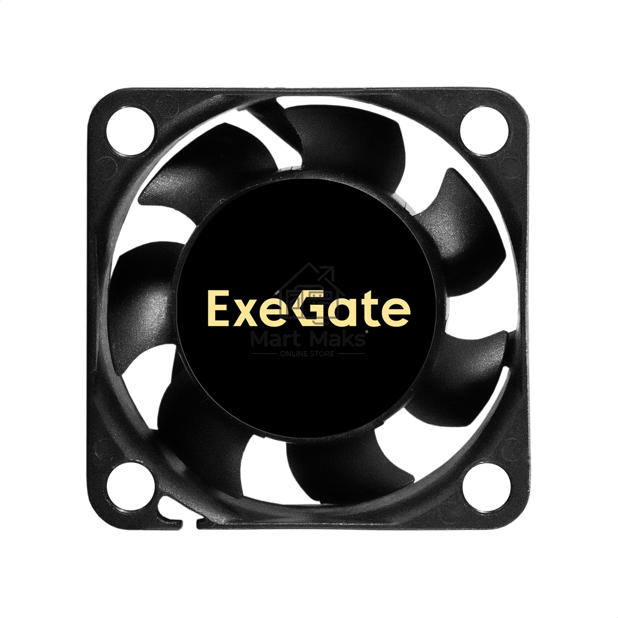 Вентилятор для корпуса ExeGate EX04015B3P-24 черный, 40 мм, 7800 об/мин, 33.1 дБ, 3 pin