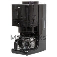 Кофеварка капельная JVC JK-CF37 черный, зерновой/молотый, 0.6 л, 730 Вт