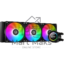 Система жидкостного охлаждения для процессора ID-COOLING SL360 XE черный 120мм алюминий+медь 1800rpm 30db 4-pin 350W