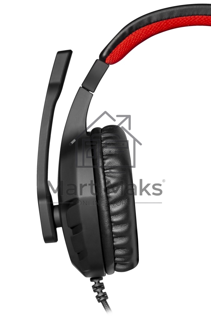 Гарнитура GAMING CUJO BLACK/RED 64505 Defender