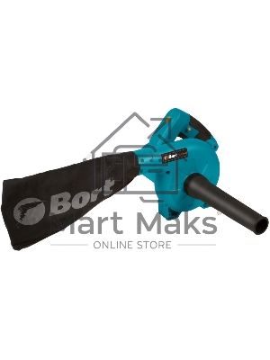 Воздуходувка Bort BSS-900-R 900Вт пит.:от сети синий