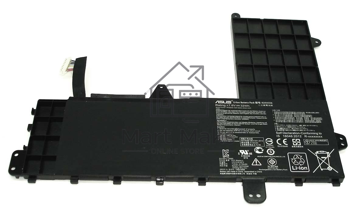 Аккумуляторная батарея для ноутбука Asus E502M 7.6V 32Wh Orig