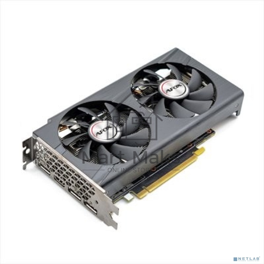 Видеокарта Afox GeForce RTX2060 6GB GDDR6 192BIT DP DVI HDMI ATX DUAL FAN RETAIL PACK