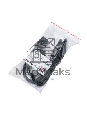 Кабель питания Cablexpert Россия PC-S22-C19-2.5-1.5M, Schuko-C19, 3x2.5мм2, 16A, с заземлением, медь, 1.5м, черный, пакет