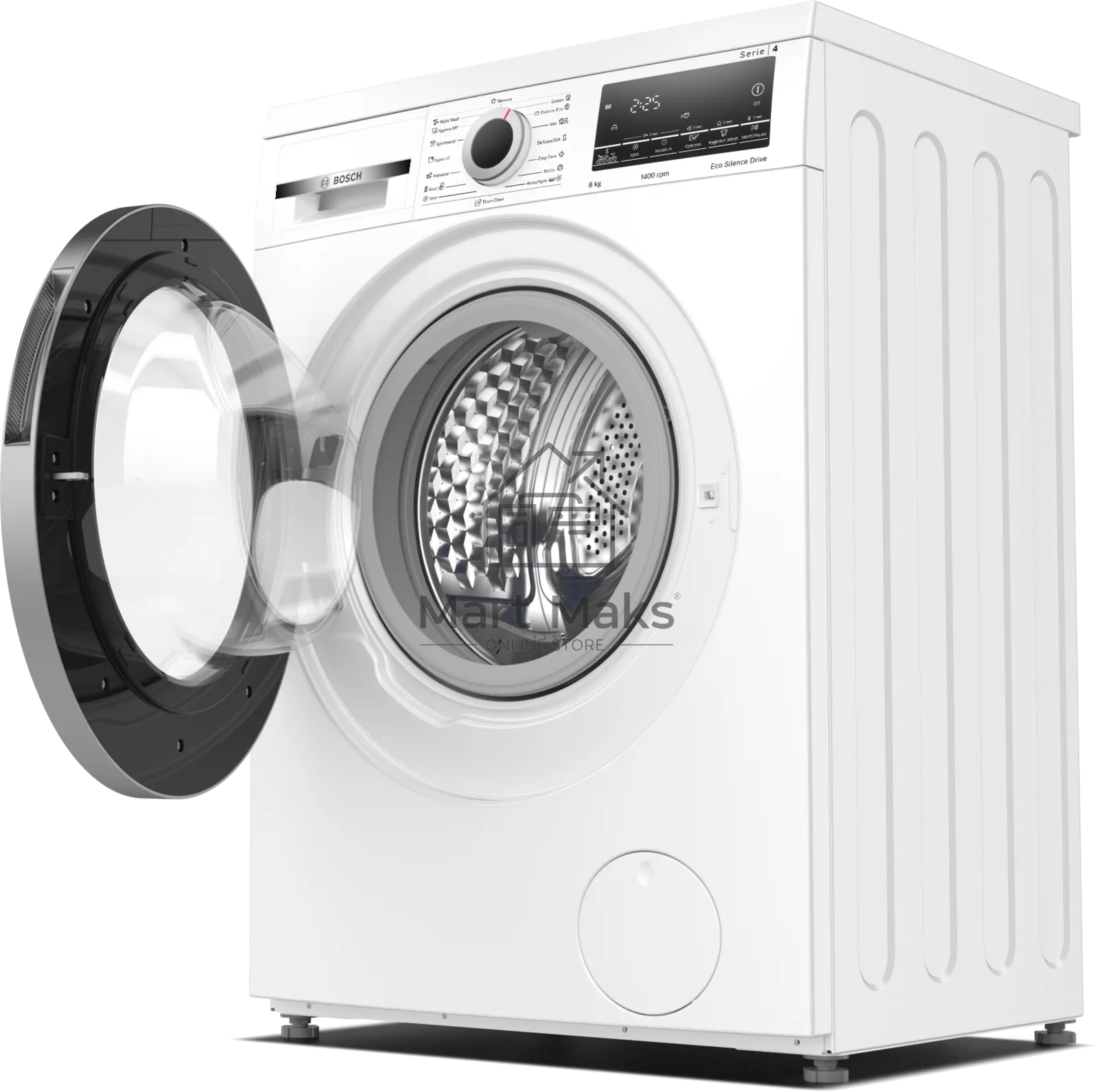 Стирально-сушильная машина Bosch WLS28460ME белый, загр.фронтальная, макс.: 8кг, 1400 об/мин, класс: A